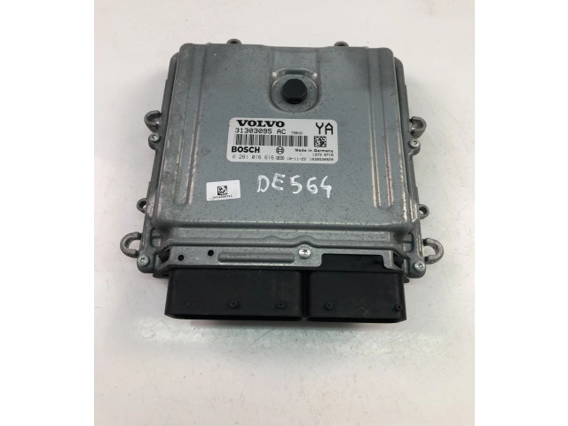 Блок управления двигателя 31303095AC, 0281016616   Volvo V70