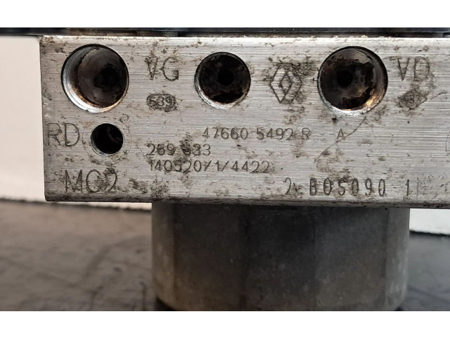 АБС Steuergerät 476605492R, 0265956285 Dacia Sandero 2008 - 2012 года