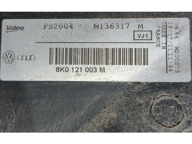 Вентилятор радиатора 8K0959455T, 8K0121003M Audi A4 Allroad