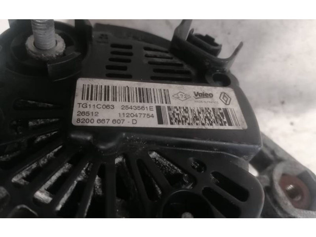 Генератор 8200667607, 112047754 Dacia Duster