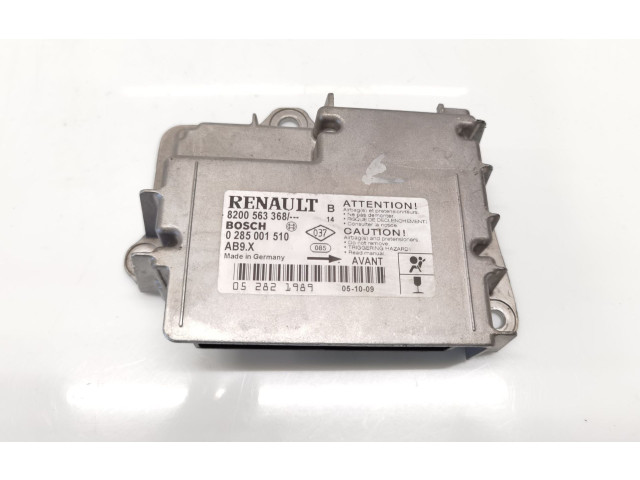 Блок подушек безопасности 8200563368, 0285001510   Renault Clio II