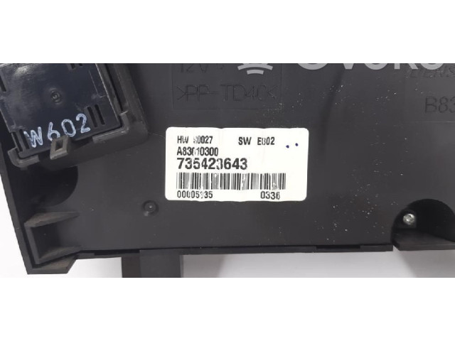 Блок управления климат-контролем 77362634, 735423643   Fiat Idea