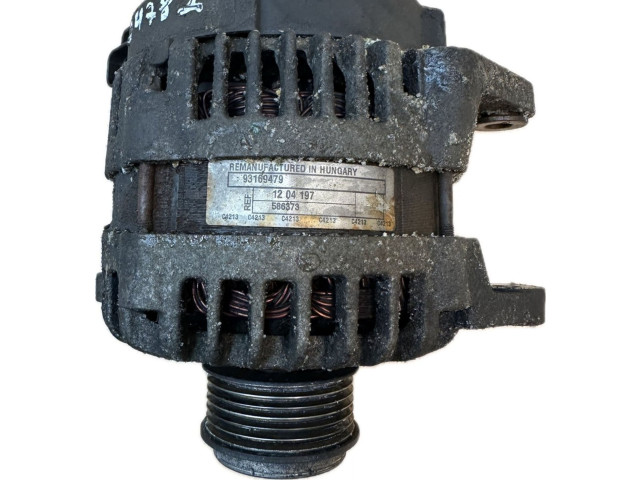 Генератор 93169479, 93169479   Opel Meriva B      