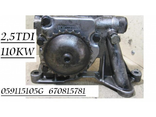 Čerpadlo oleje 059115105G, 670815781 Audi A6 S6 C5 4B 0.0