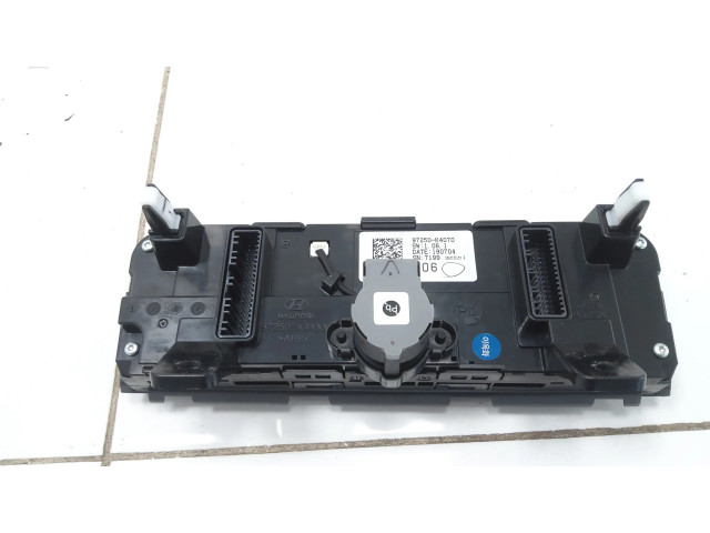 Блок управления климат-контролем 97250K4070   Hyundai Kona I