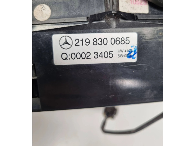 Блок управления климат-контролем 2198300685, 00023405   Mercedes-Benz CLS C218 X218