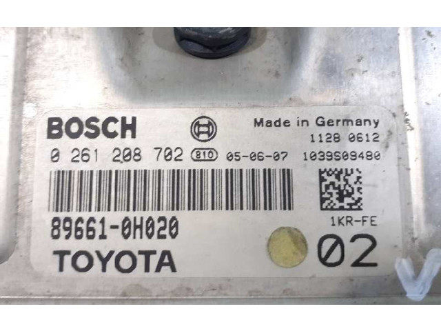 Блок управления двигателем ECU    194367, 896610H020   Citroen C1