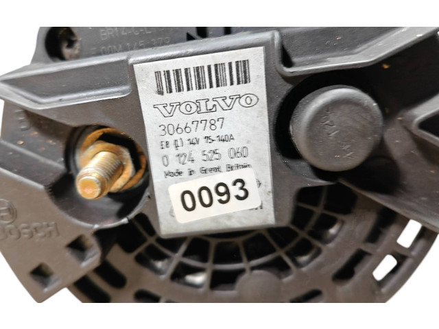 Генератор 30667787, 0124525060 Volvo XC90