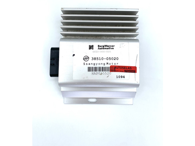 Блок управления коробки передач 3851005020, 3851005020 SsangYong Musso