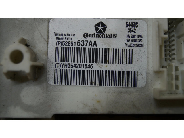 Блок предохранителей 52851637AA Maserati Quattroporte