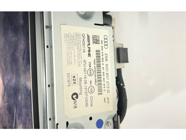 Дисплей 8V0857273G, 8V0919604A Audi A3 S3 8V