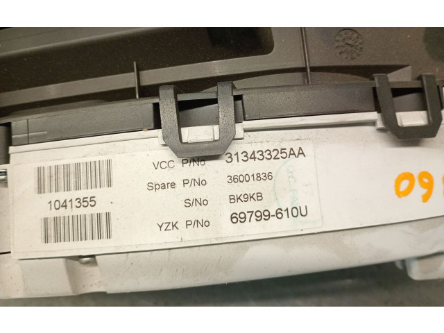 Панель приборов 31343325AA, 36002598   Volvo S60       