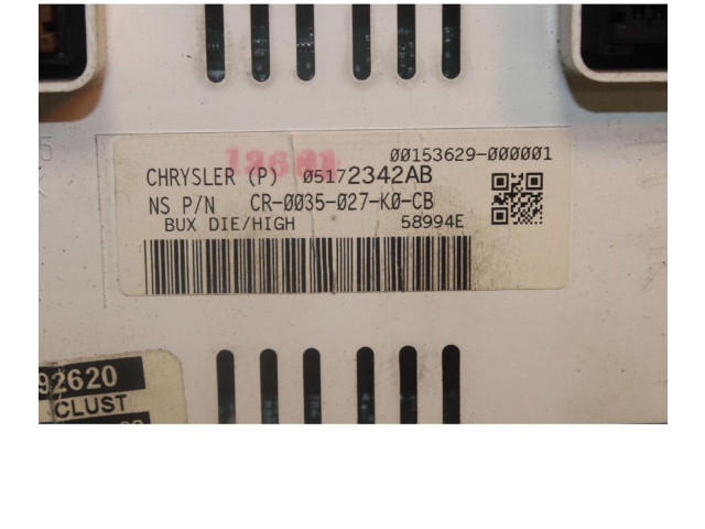 Панель приборов 00153629000001   Jeep Patriot       