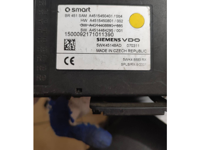 Pojistková skříňka 5WK45148AD, A4515450401 Smart ForTwo II 2008