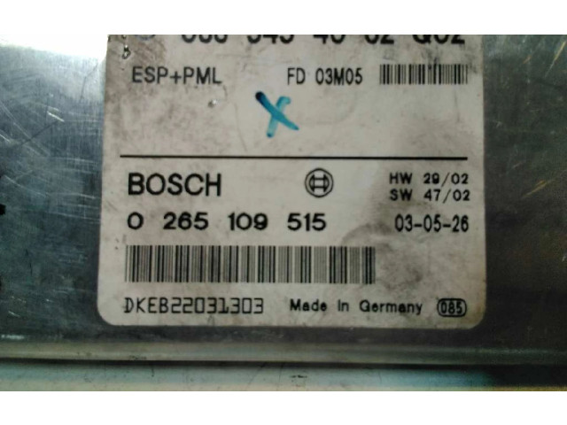 Блок управления АБС 0335454032Q02, 29055   Mercedes-Benz E W211