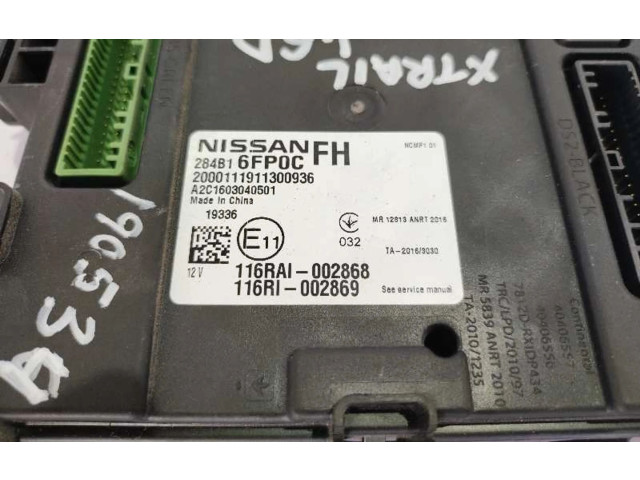 Pojistková skříňka Řídící jednotka BSM 284B16FP0C   Nissan X-Trail T32 2020