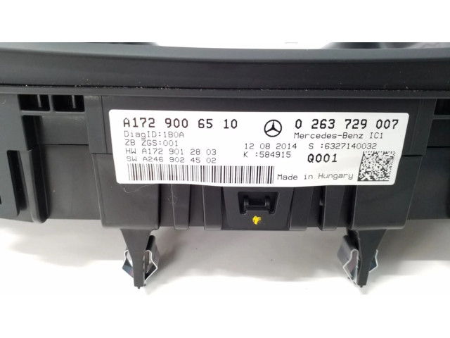Přístrojová deska Mercedes-Benz SLK R172 2014 A1729006510