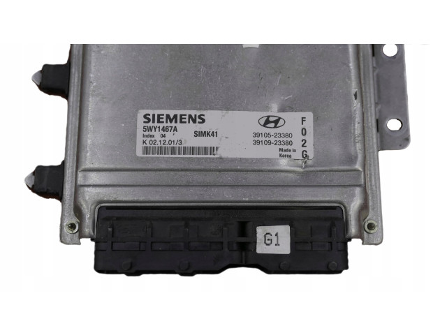 Блок управления двигателя 3910523380, 3910923380   Hyundai Coupe