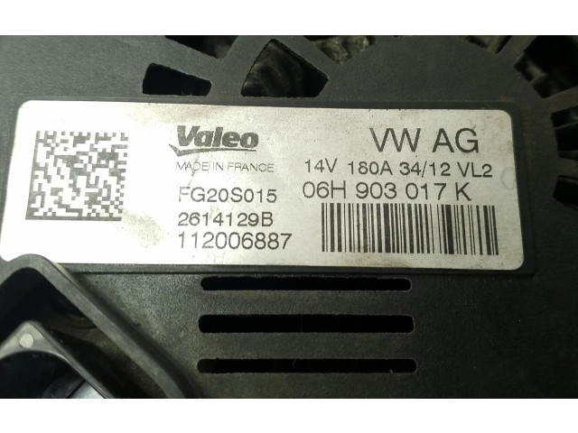 Генератор 06H903017K Audi A4 Allroad