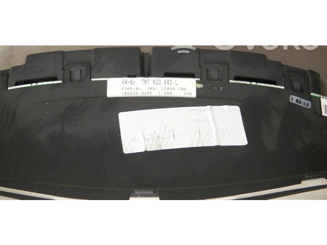 Přístrojová deska Seat Alhambra (Mk1) 2002