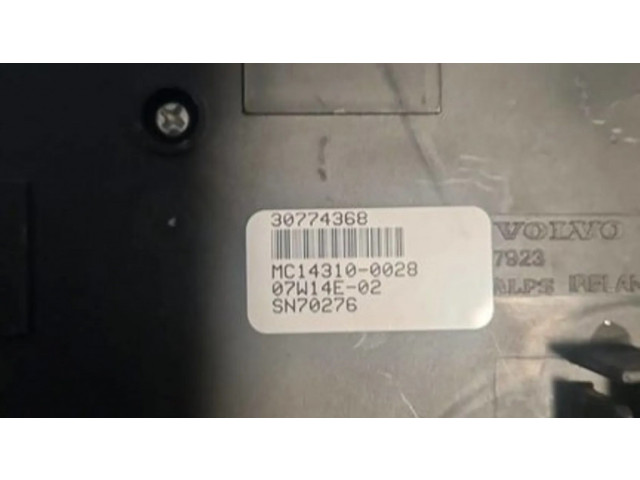 Блок управления климат-контролем 30774368, MC143100028 Volvo S80