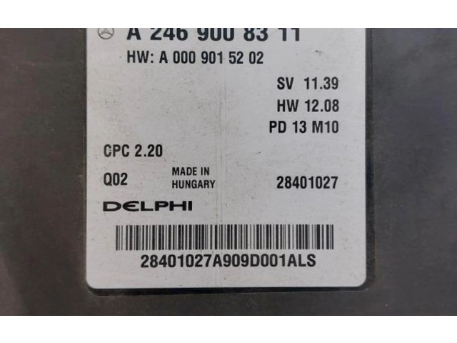 Блок предохранителей A2469008311, A0009015202 Mercedes-Benz A W176