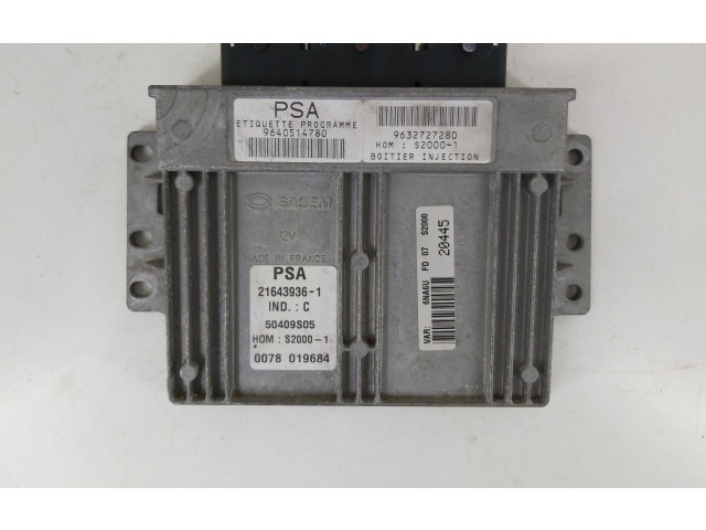 Řídící jednotka 216439361, 50409S05   Citroen Xsara 1999