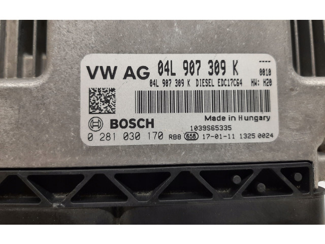 Řídící jednotka 04L907309K, 000KM   Volkswagen Tiguan 2008