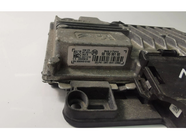 Блок управления 9819596180, NO595 Peugeot 2008 I