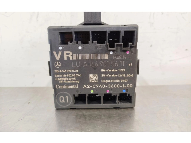 Блок управления двигателя A1669005611 Mercedes-Benz A W176