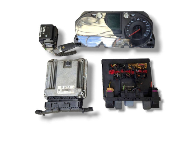 Комплект блоков управления 0281015029, 03L907309   Volkswagen PASSAT B6