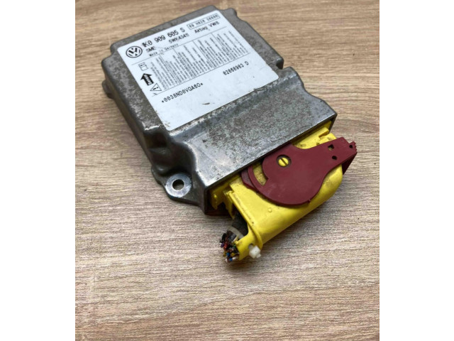 Блок подушек безопасности 1K0909605S, 5WK43411 Skoda Octavia Mk2 (1Z)