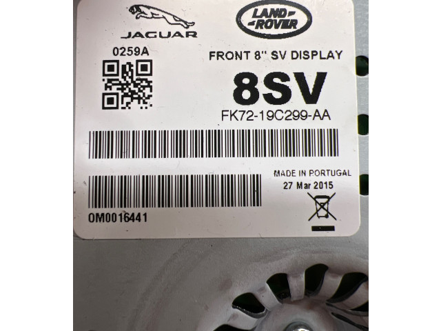 Дисплей FK7219C299AA Jaguar XE