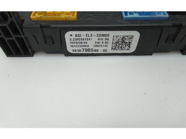 Блок управления 9830790580 Citroen C3 Aircross