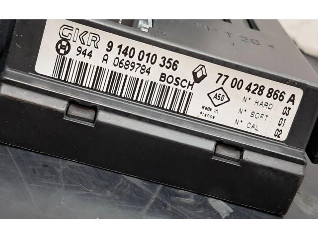 Блок подушек безопасности 7700428866A, 9140010356   Renault Clio II