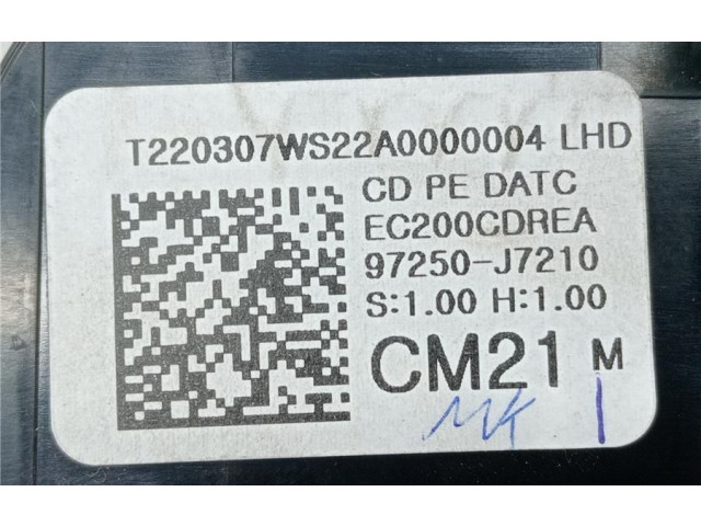 Блок управления климат-контролем 97250J7XXX, 0070010 KIA Pro Cee'd III