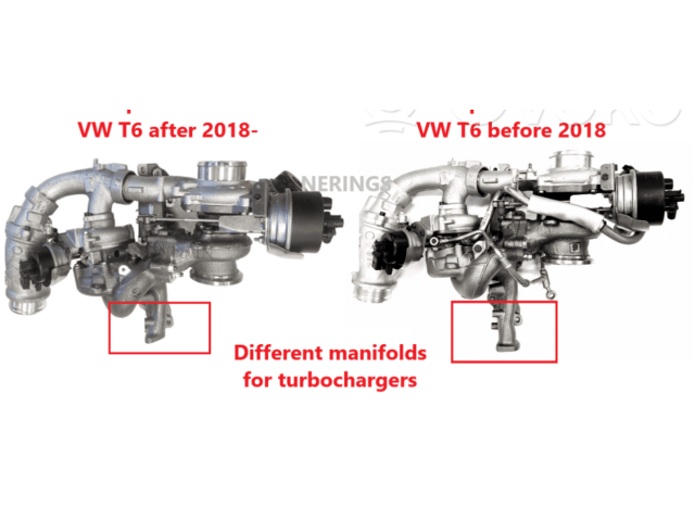 Turbodmychadlo Турбина 10009700383, TC30-0071 Volkswagen Transporter - Caravelle T6