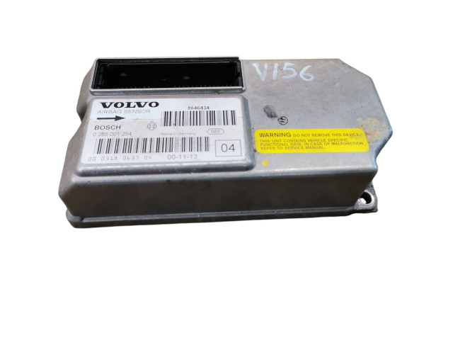 Блок подушек безопасности 8646434, 0285001254   Volvo V70