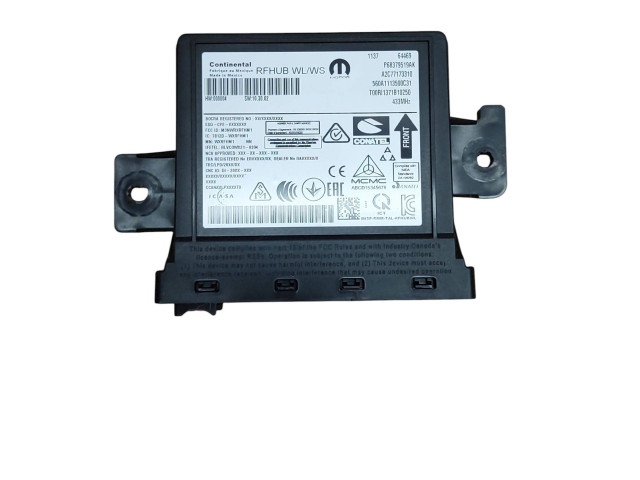 Блок управления P68379519AK, 68379519AK Jeep Grand Cherokee WL