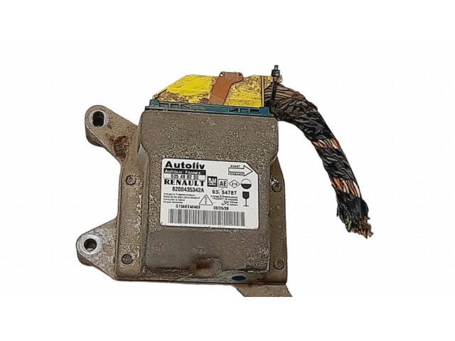 Блок подушек безопасности 605488200, 8200435342A   Renault Trafic II (X83)