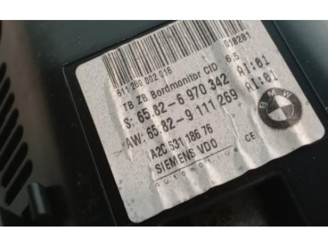 Дисплей 65.82-6970342, 65.82-9111269 BMW 5 E60 E61