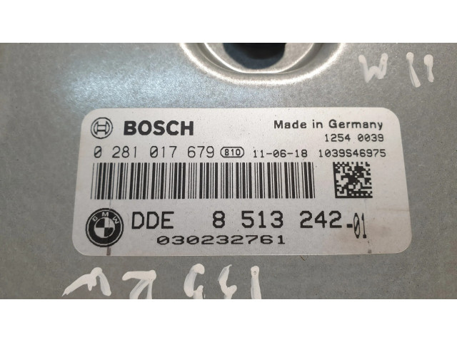 Řídící jednotka 8513242, 0281017679 BMW 5 F10 F11 2012