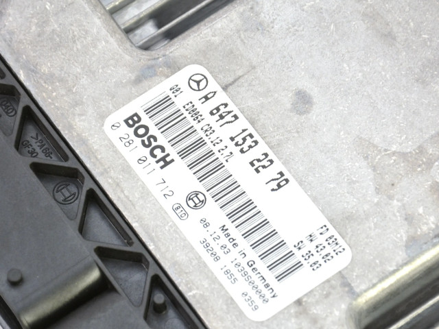 Řídící jednotka A6471532279, 6471532279   Mercedes-Benz E W211 2004