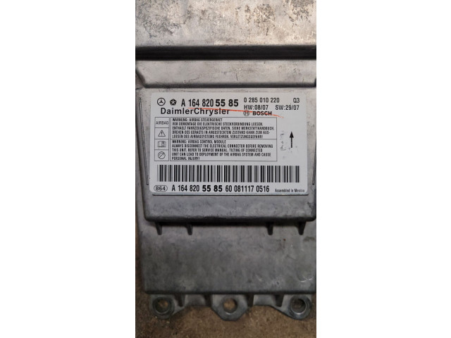 Блок подушек безопасности A1648205585 Mercedes-Benz ML W164