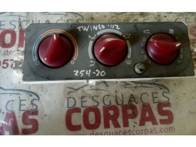 Блок управления климат-контролем 52492884, 52492884 Renault Twingo I