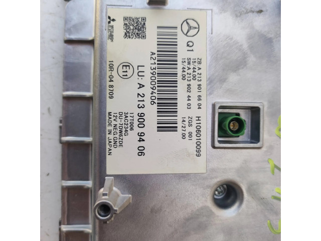 Дисплей    A2139009406, A2139016604   Mercedes-Benz E W213