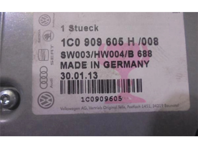 Блок подушек безопасности 1C0909605H, 5WK43127   Skoda Fabia Mk1 (6Y)