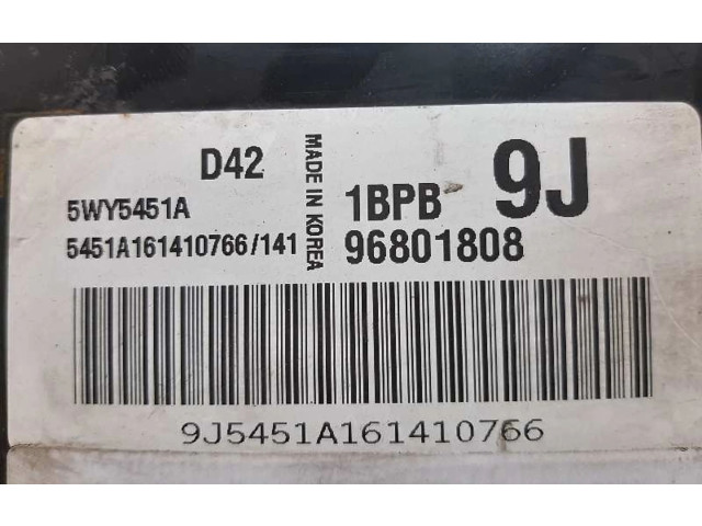 Блок управления двигателя 96417301, 5WY5442G   Chevrolet Matiz