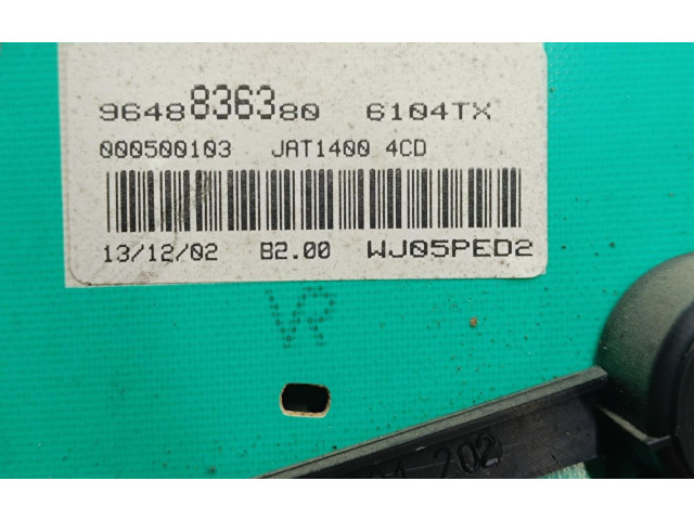 Přístrojová deska Fiat Doblo 2004 9648836380