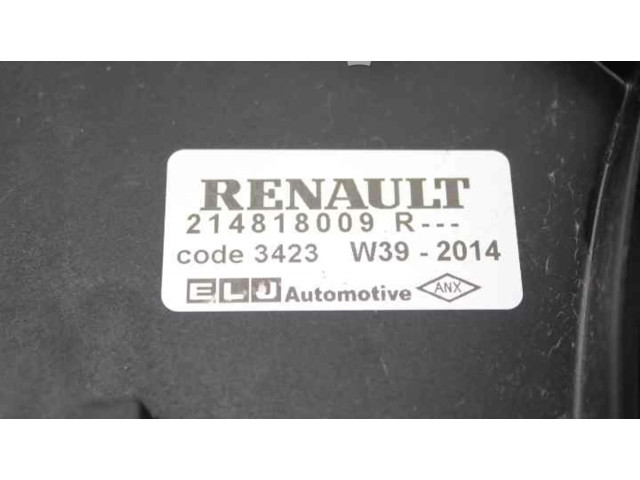 Вентилятор радиатора     214818009R    Renault Clio IV 